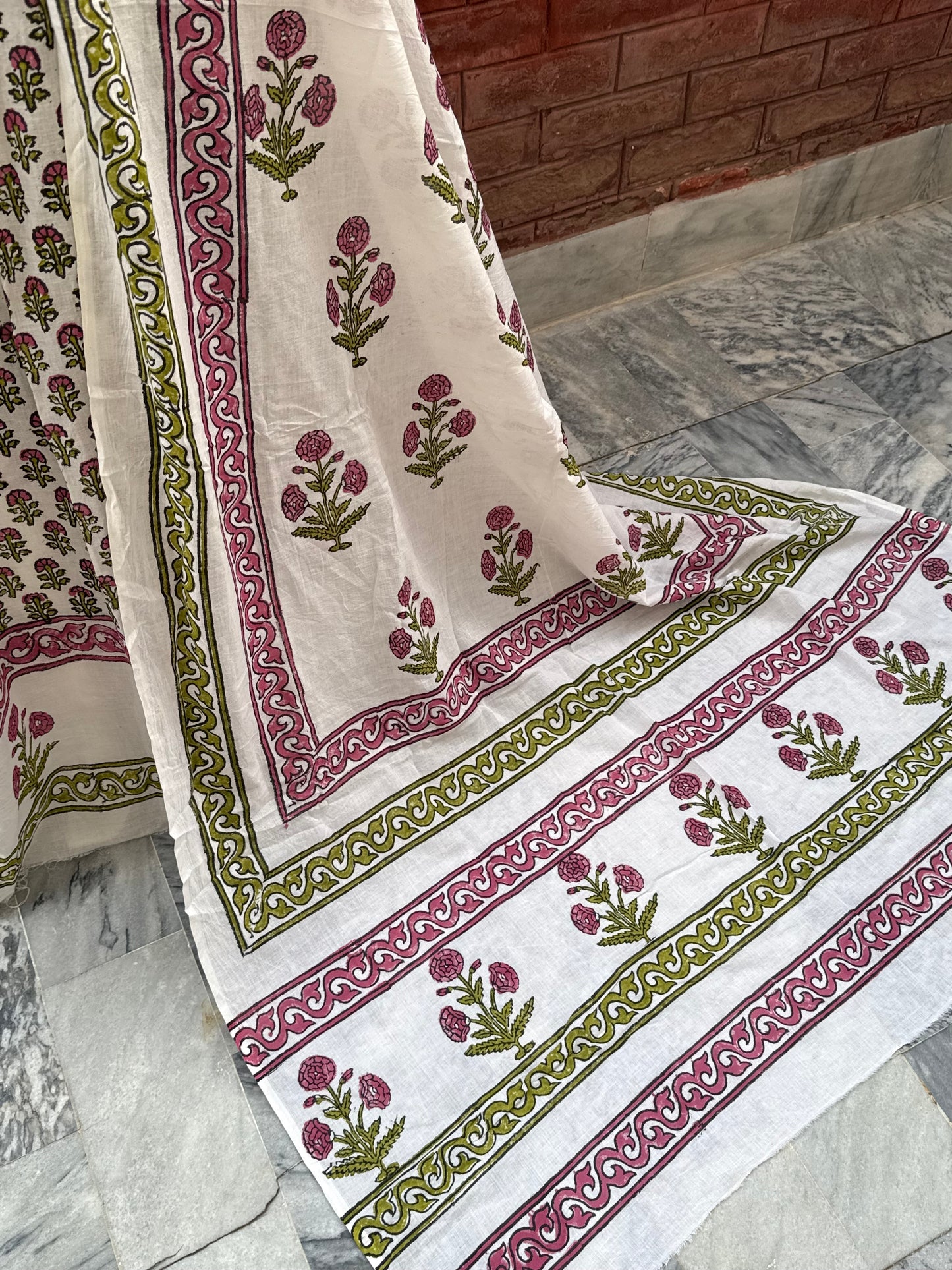 Phool  2 piece (block print)