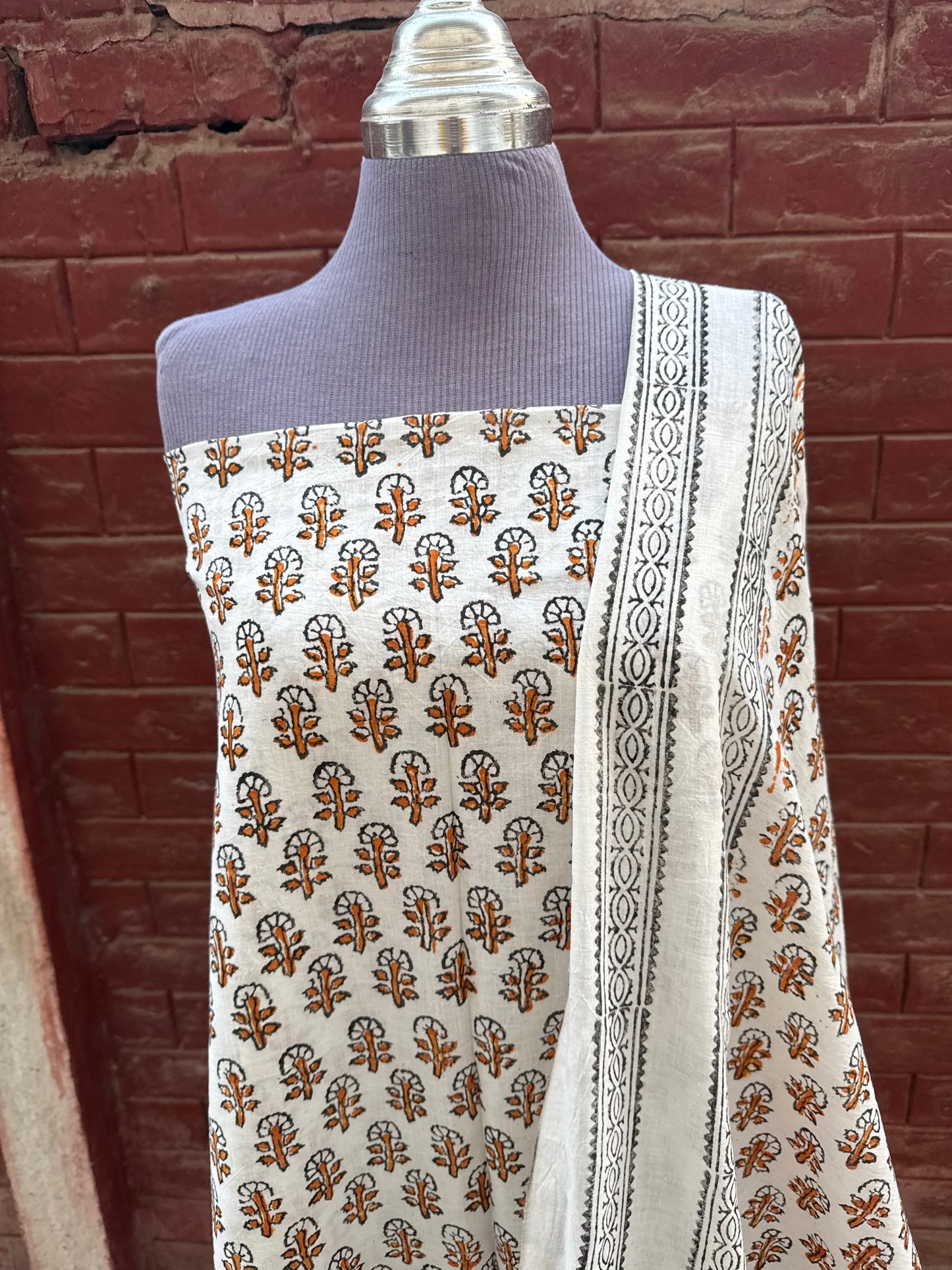 2 piece Block print