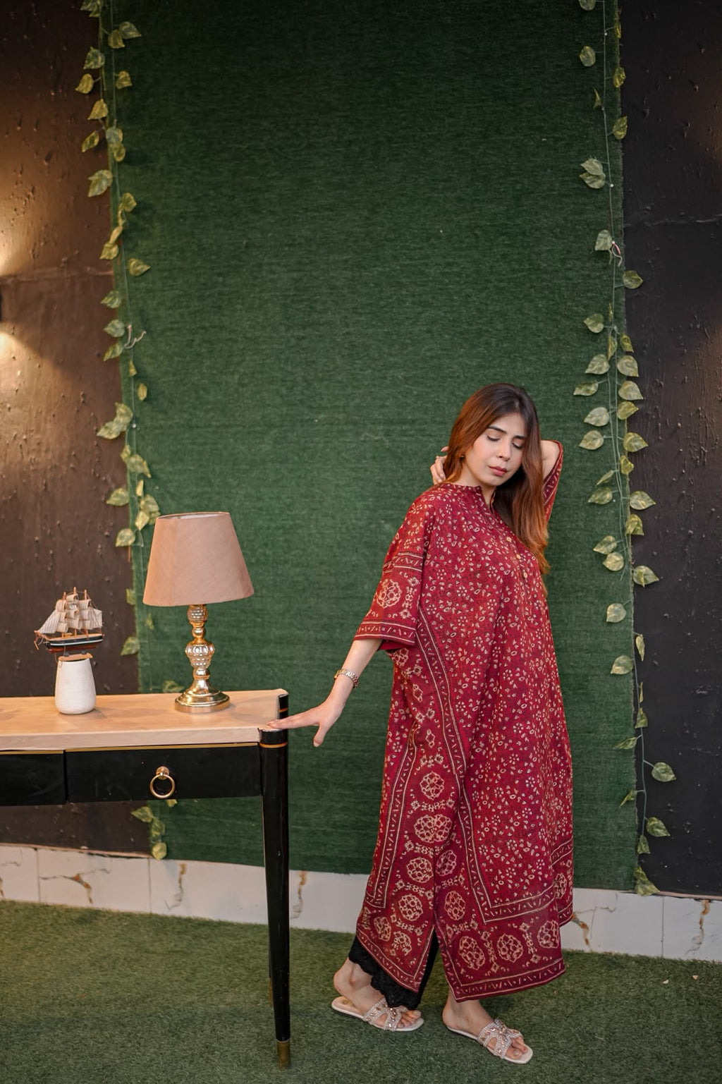 Ajrak Kaftaan