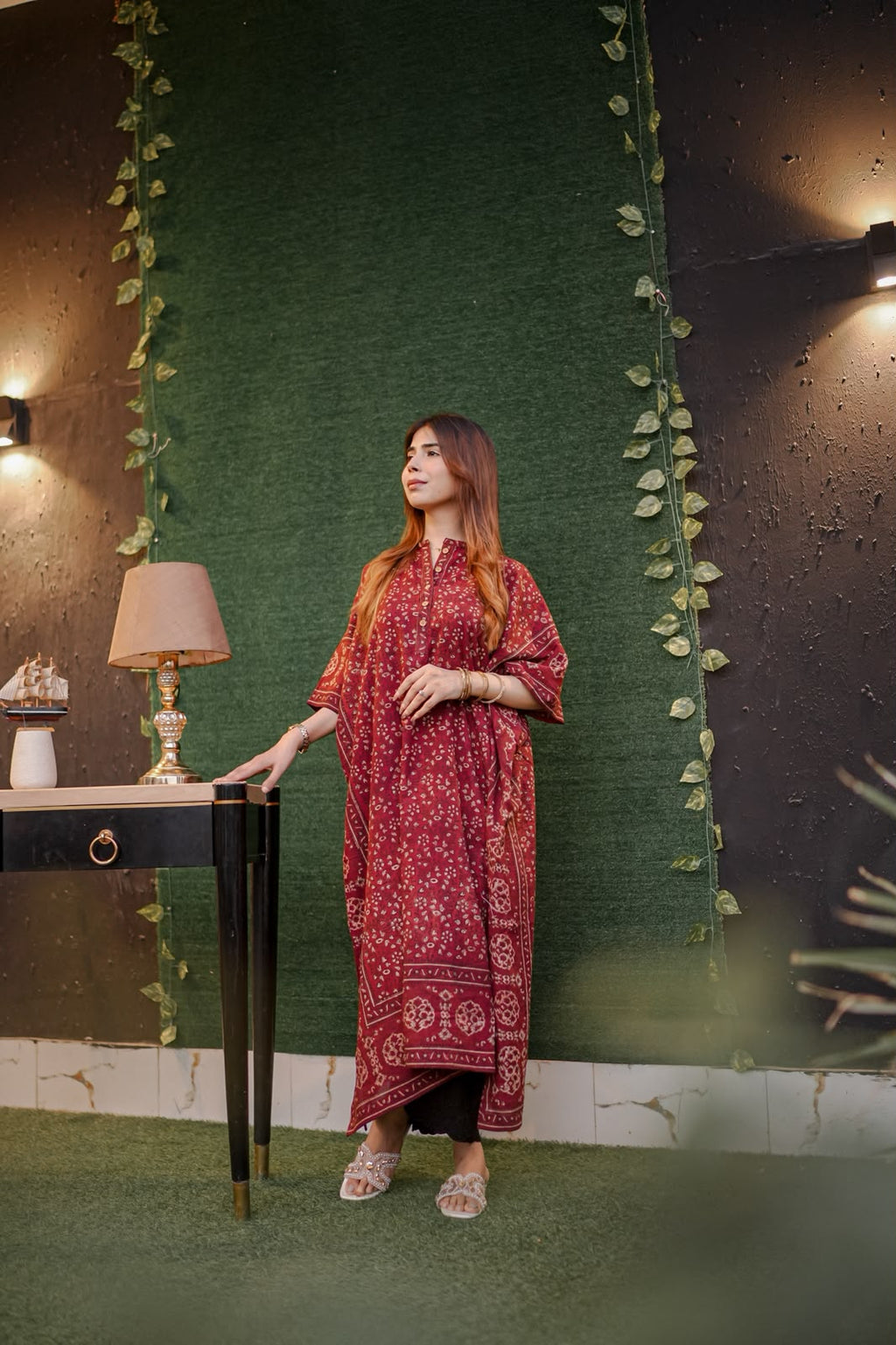 Ajrak Kaftaan