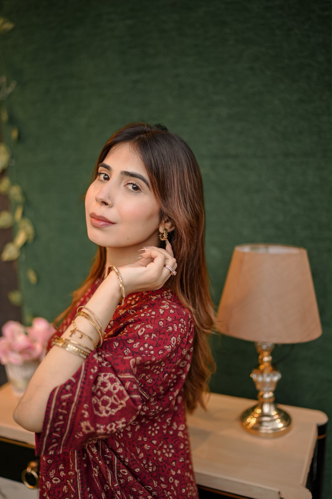 Ajrak Kaftaan