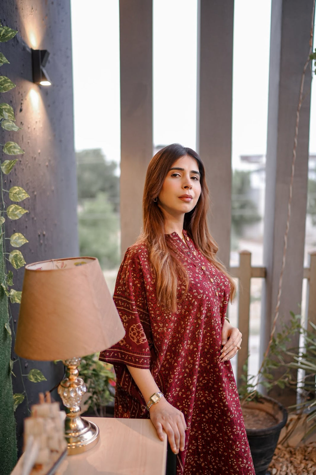 Ajrak Kaftaan